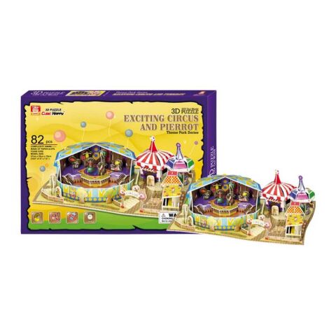 Small Foot Třívrstvé pěnové 3D puzzle Cirkus